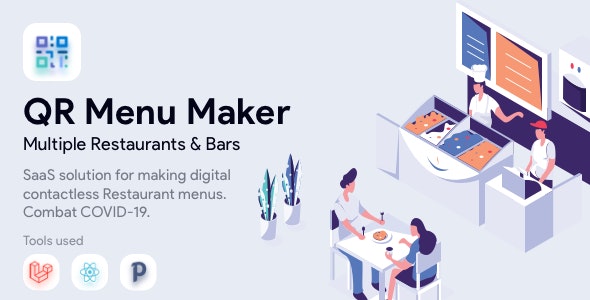 QR Menu Maker v2.6.3 – SaaS – Contactless restaurant menus