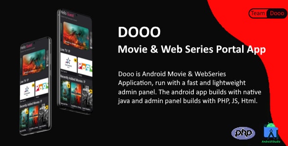 Dooo v2.1.0a – Movie & Web Series Portal App